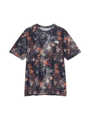 [ザ・ノース・フェイス] カットソー S/S GTD Melange Crew クリムゾンフロスト M