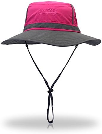 TARTINY Fishing cap Fashion Cool Outdoor Sun Hats Summer Outdoor Sun Hat (rosered+deepgrey)