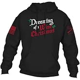 Grunt Style Women's Wine Christmas Hoodie