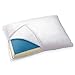 Sleep Innovations Reversible Pillow Cooling Gel Memory Foam and Classic Memory Foam, Queen Size, Side, Stomach, and Back Sleepers, Medium Support