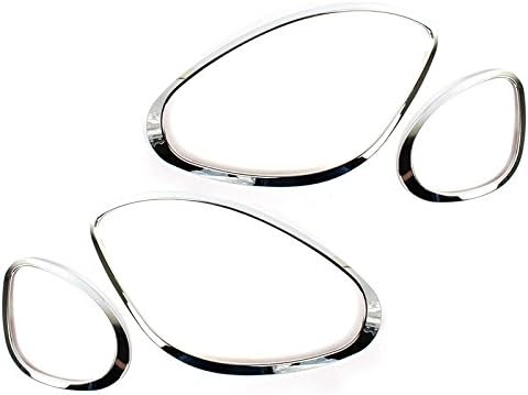 Deltalip MD-26039 Head Light Front Lamp Bezel Cover Chrome Trim GS300