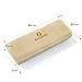 DeShedding Tool/Brush/Comb By Furryfido New Design effective wooden grooming/trimming Tool/Rake for shedding dogs/cat horse especially for long hair/fur removal (1 inch)
