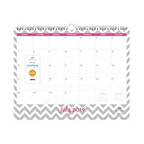 Dabney Lee for Blue Sky 2019-2020 Academic Year Monthly Wall Calendar, Ruled Blocks, Twin Wire Binding, 15
