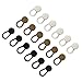Sungrace Collar and Buttons Extenders for Shirt Dress Trouser Coat (18 Pcs, 3 Colors)
