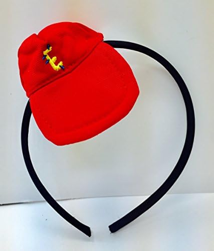 Disney Winnie the Pooh Eeyore Donkey Embroidered Red Hat Headband Head Band Halloween Costume Accessory