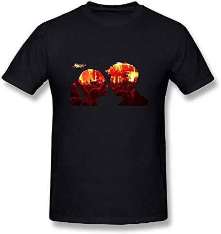 WzLIxcAA Men's The Chemical Brothers Tshirts - Cool T Shirt Black M