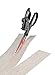 Laser Guided Sewing Fabric Scissors - Cut Straight Fast Fabrics Paper Crafts Art Every Time - Shears End Crooked Cutting - Easy Grip Ergonomic Handle - Best for Sewing, Gift Wrapping, Office, Home Use