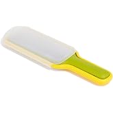 Joseph Joseph Nest Paddle Grater &amp; Zester Set of 2, Stainless Steel, Coarse/Fine Blades, Safe Storage