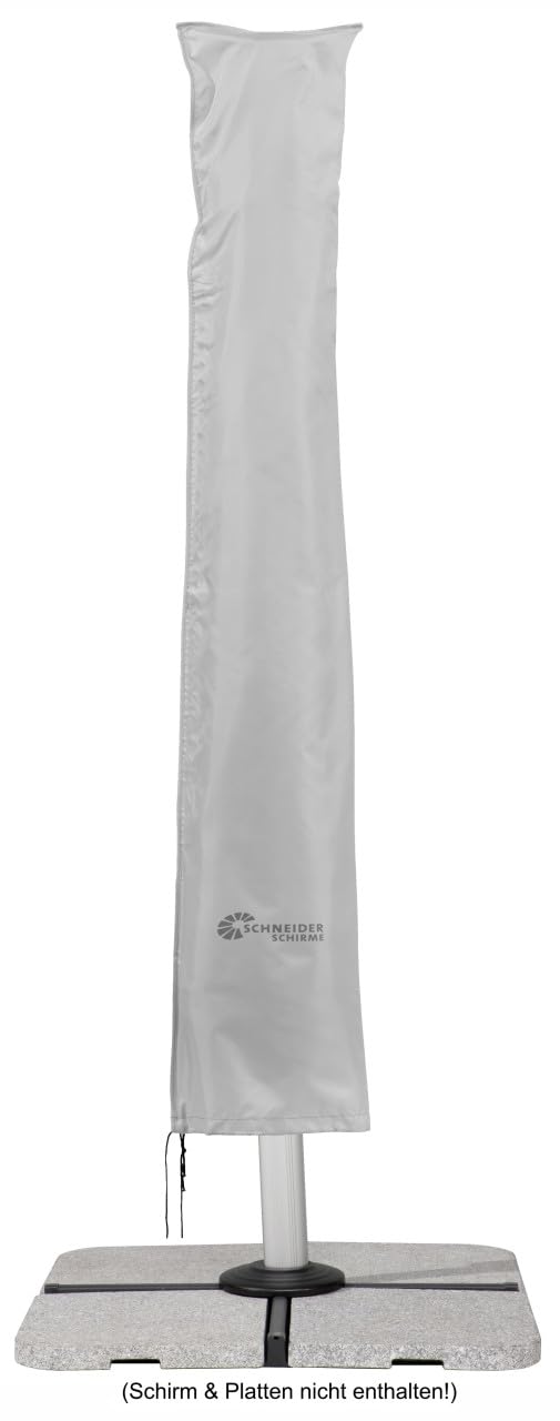 Schneider protective sleeve for hanging umbrellas, silver grey, up to 400 cm Ø & 300x300 cm