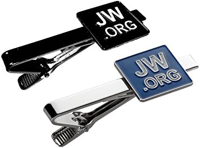 Jw.org Necktie Clip Set of Two Style Clips Square