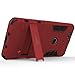 Nexus 6P Case, CoverON [Shadow Armor Series] Hard Slim Hybrid Kickstand Phone Cover Case for Google Nexus 6P - Red & Black