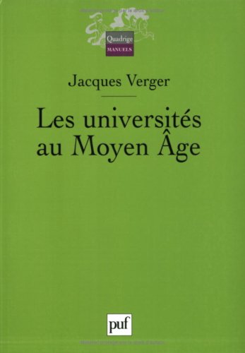 Les  universités au Moyen âge