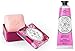 La Chatelaine Cherry Almond Shea Butter Hand Cream and French Soap in a Tin, Travel Size Hand Lotion 1 fl oz, Triple Milled Bar (3.5 oz / 100 g), Bundle