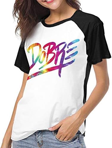 New Women's Lucas and Marcus Dobre YouTube Ladies O Neck Generic T Shirt Dye Dobre Brothers Shirts for Women Girls Clothes