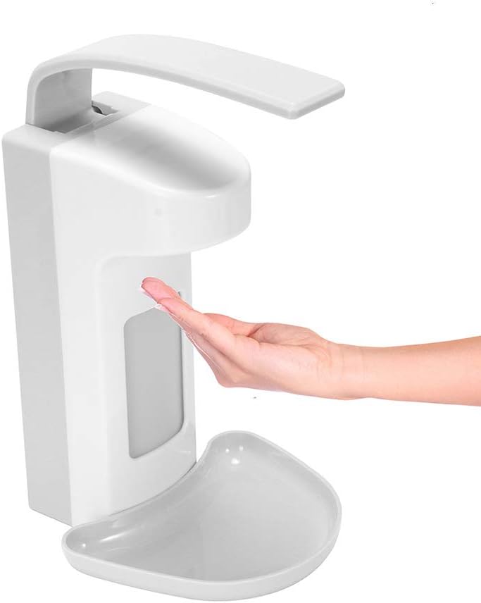 Dispenser Sapone Liquido Da Parete A Doppia Testa – Per Bagno E Cucina, In ABS, Valvola Antigoccia