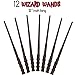 Wizard Party Favors - 12 Boxes Harry Potter Bertie Botts Every Flavour Beans, 12 Wands, 48 Bookmarks (4 Styles), 20 Lightning Bolt Scar Tattoos - Great for Birthday and Theme Party Prizes