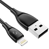 Syncwire Short Lightning Cable [8 inches] - Ultra-Durable [Apple MFi Certified] iPhone Charger for iPhone Xs, Xs Max, XR, X, 8, 8 Plus, 7, 7 Plus, 6s, 6s Plus, iPad Mini/Air/Pro & More - Black