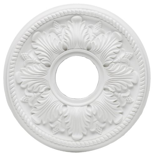 Westinghouse Lighting 7775000 Bellezza Polyurethane Ceiling Medallion, 14-Inch Diameter