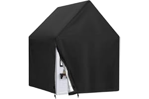 YOLAKA Outdoor Cover Fit for Kids Sweetwater Wooden Playhouse 46" x 42" x 55"H All Weather Protector