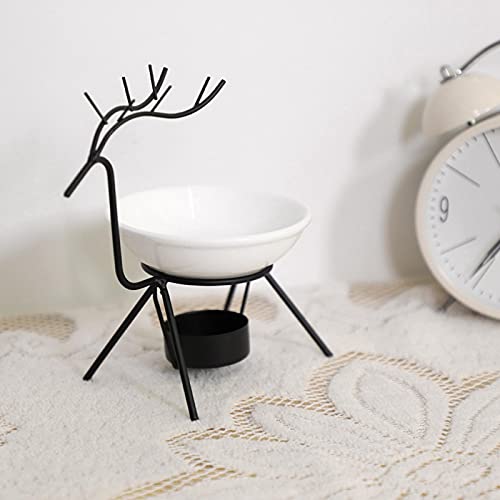 EVTSCAN Herten Vorm Ijzer Essentiële Olie Aroma Brander Kaarshouder Woondecoratie - Image 6