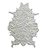 Lace Fabric Cotton Embroidered Applique DIY High-end Wedding Dress Accessories Handmade (Color B)