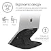 Laptop Computer Riser Stand Portable Desk Table Holder 360 Degree Base 10 Height Levels Compatible with Macbooks Laptops Includes Smartphone Desk Holderthumb 1