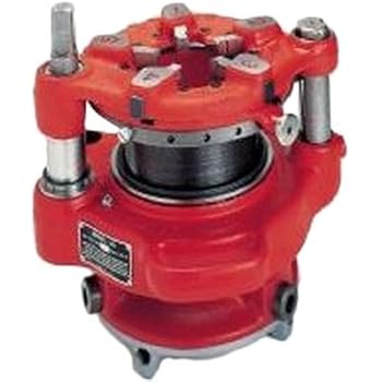 threader ridgid geared pipe receding inches pipes cuts manual dies