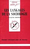 Les langages de la sociologie by Jacques Herman, Que sais-je?
