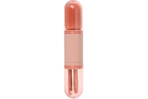 CATIEBYE 1Set Travel Makeup Brush Set Portable Powder Blush Eye Shadow Brush with Cover for Women