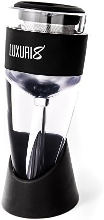 Luxuri8 Deluxe Wine Aerator Travel Gift Set