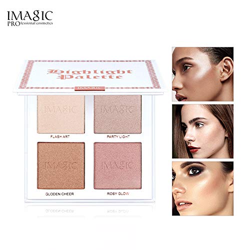 Aviat 4 Colors Lasting Moisturizing Face Makeup Concealer Cream Foundation Palette Makeup for Blemish/Acne/Dark Circle/Red Blood/Scar