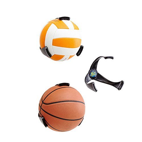 ELEOPTION Ball holder ball wall mount sports ball claw show on the wall for basketball football volleyball American football hand claw