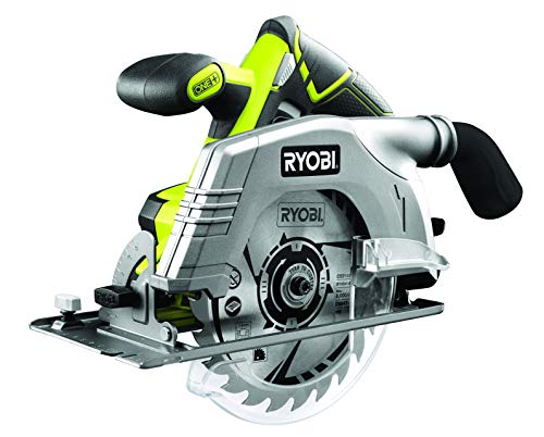 Ryobi Akku-Handkreissäge R18CS-0 (Säge ohne Akku, 18 V, Bohrungs-ø 16 mm, Leerlaufdrehzahl 4700 min-1, Tiefen…
