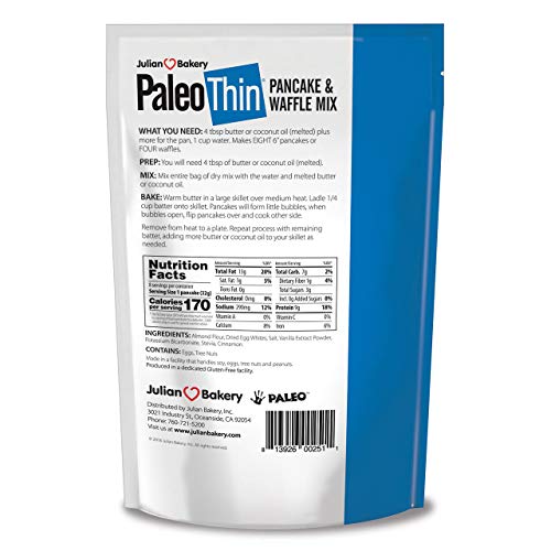 Julian Bakery Paleo Thin Pancake Waffle Mix Easy To make