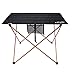G4Free Ultralight Folding Camping Table Portable Compact Roll Up Camp Tables with Carrying Bag for Outdoor Camping Hiking Picnic