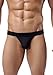 ADORNEVE Men's Briefs Soft Bulge Bikini Sexy Underwear 4 Pack Mix