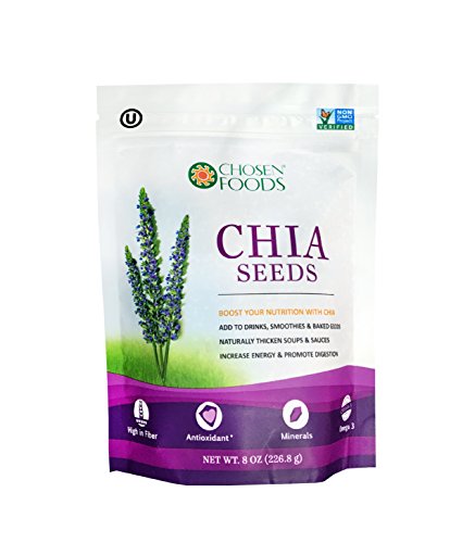 Chosen foods chia seeds, 8 ounce