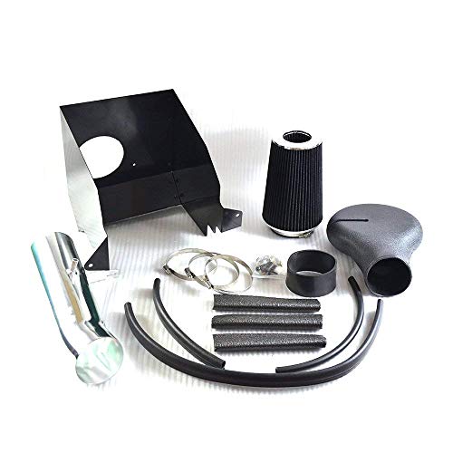 4" Performance Cold Air Intake Kit With Filter Compatible for 94-01 Dodge Ram 1500 94-02 Dodge Ram 2500,Black