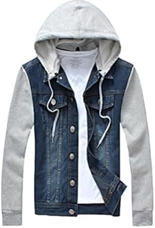 jean hoodie mens