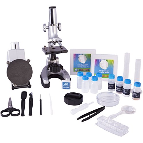 image for ExploreOne Educational Microscope Kit for Kids and Beginners with�