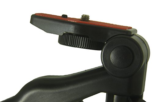 Mini Tripod Table Stand with pads and Soft Pistol Grip for DSLR 1/4" Cameras weighing up to 2.5lbs
