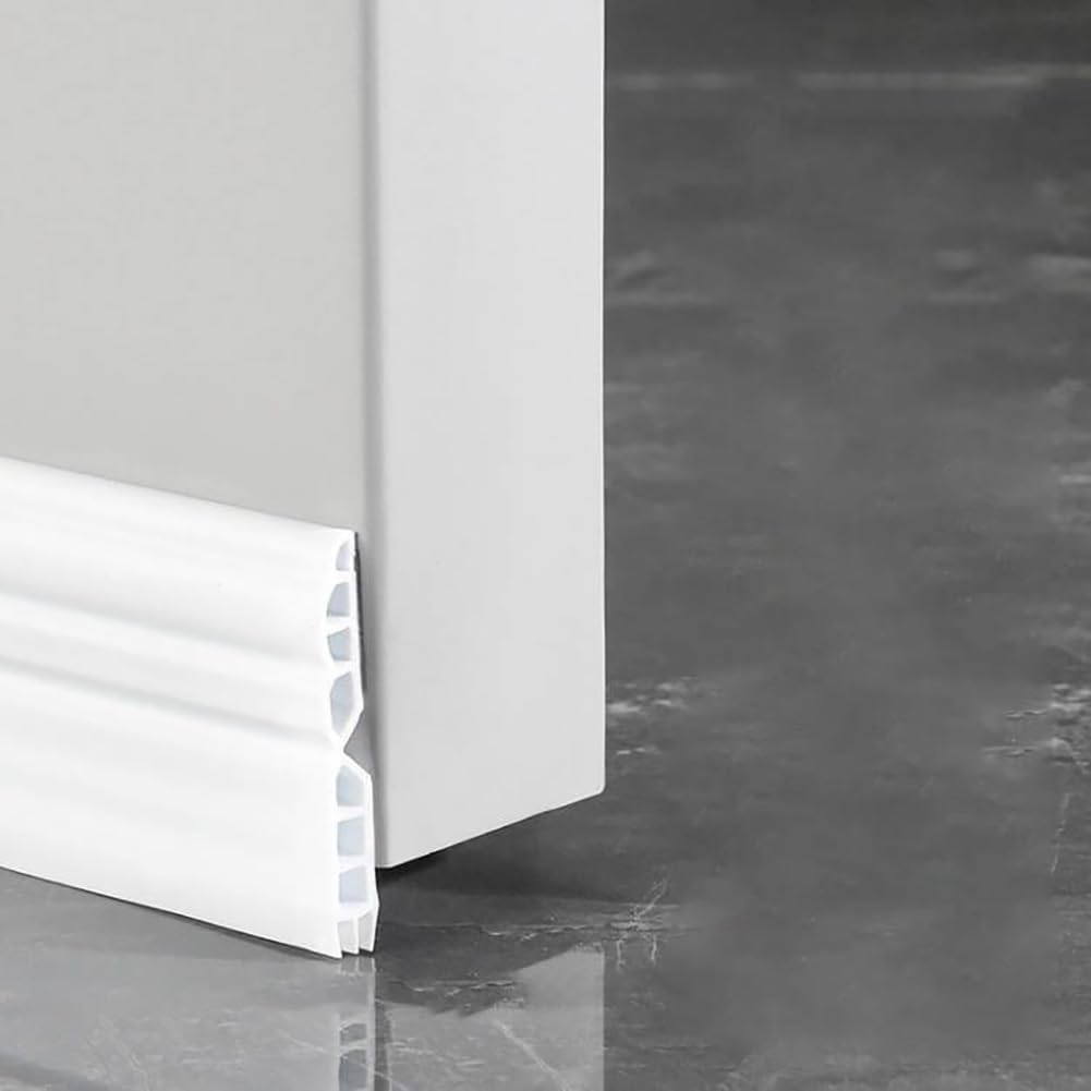 Draft Stoppers - Eweniar Draft Stopper Rubber Seal Strip for Bottom of Door Gap Filler Dust Proof