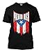 Big Puerto Rico Distressed Flag Men's T-shirt