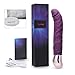8Inch Cordless Vibrating Wand Massager 10 Speed, Luvkis Realistic Dildo Vibrator Toy Waterproof & Rechargeable for Woman and Couple Playing Back,Neck & Shoulder Aches
