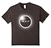 Kids Circle Total Solar Eclipse Celestial Fanatic T-shirt 12 Asphalt