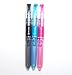 Pilot Hi-Tec-C Coleto 5 Color Multi Pen Body Component - Clear Black, Clear Pink, Clear Blue (Set of 3 Color) [Komainu-Dou Original Package]