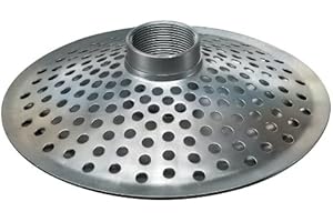 Kuriyama THS200 Top Hole Steel Strainer/Skimmer, 2"