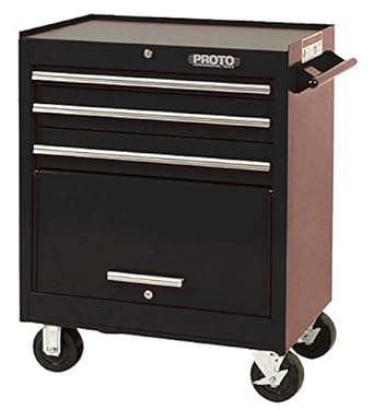 Amazon Com Proto J442735 3bk Rolling Cabinet 27 X 18 X 35 9 000 Cubic Inch Capacity Black Industrial Scientific