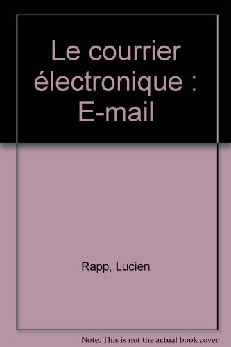 Le  courrier électronique