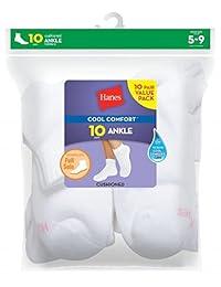 Calcetines deportivos con tobillo acolchado Hanes (681 10)